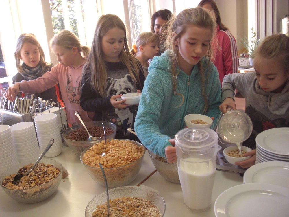 Das Essen in der Jugendherberge war super lecker. (Alina Gehrke)